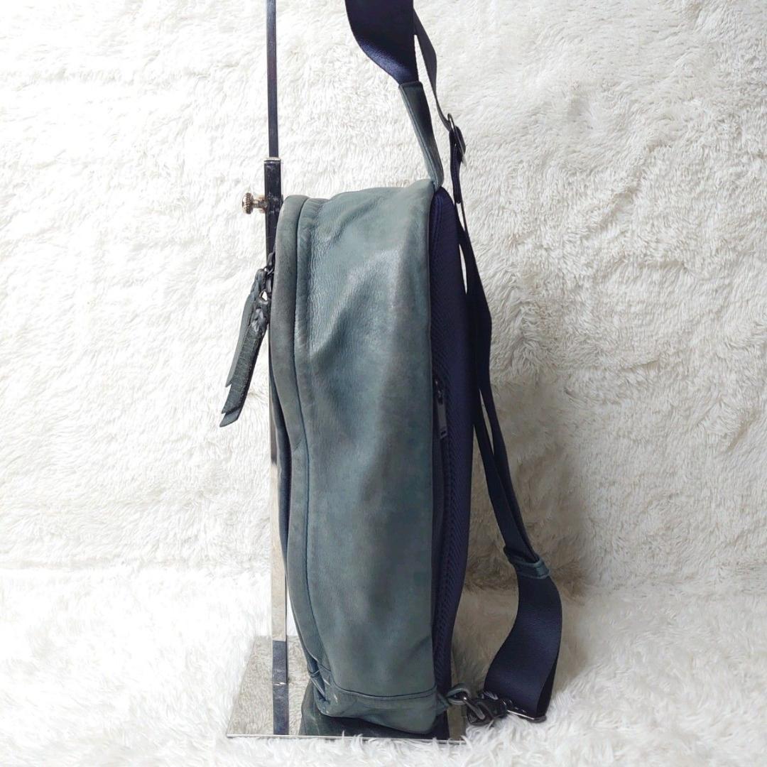 【希少】美品 PORTER ポーター フランク デイパック S ボディバッグ 馬