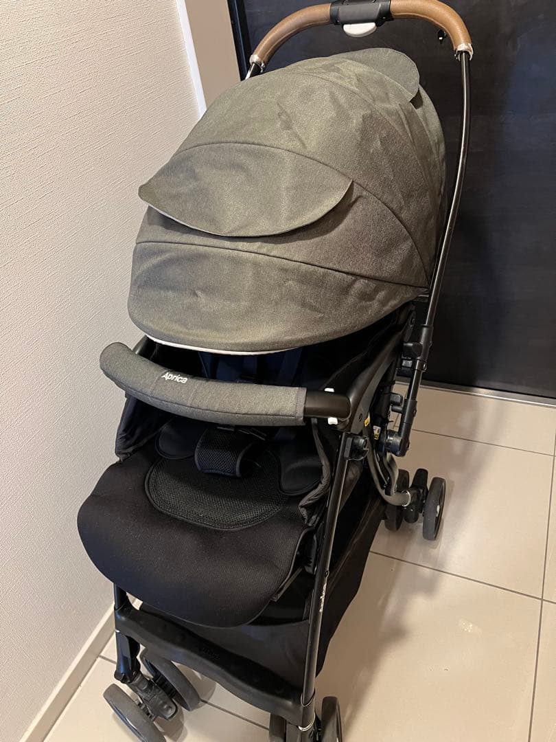 Aprica アップリカ　A型　ラクーナクッションAE レインカバー　おまけつき