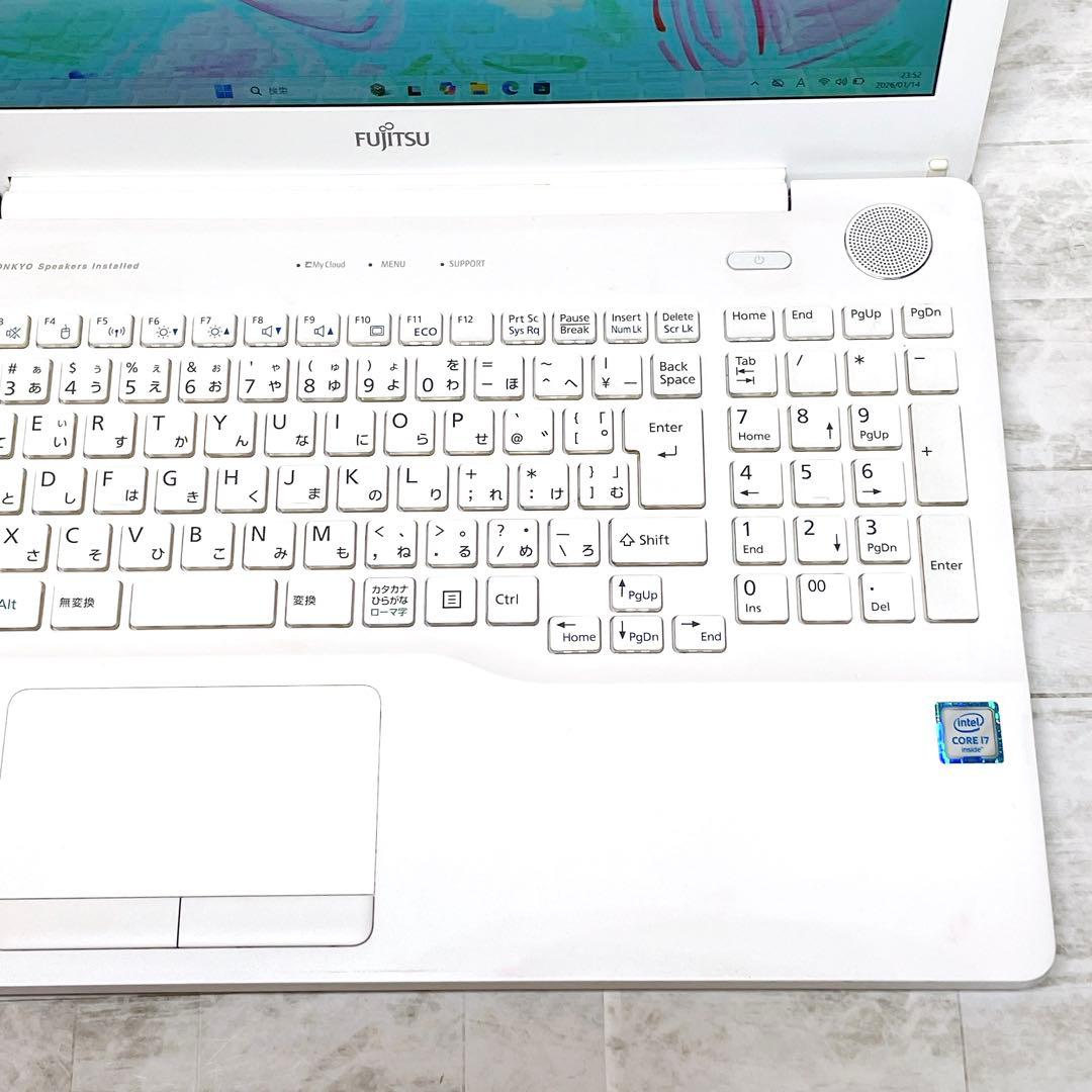 美品✨爆速SSD✨windows11 ノートパソコン✨i7 ハイスペ ブルーレイ