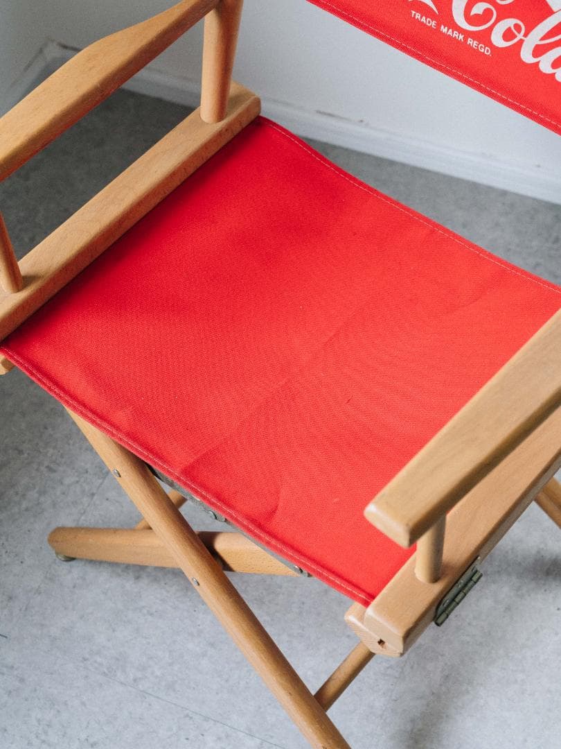 90's 非売品 coca-cola ディレクターズチェア ヴィンテージ レトロ