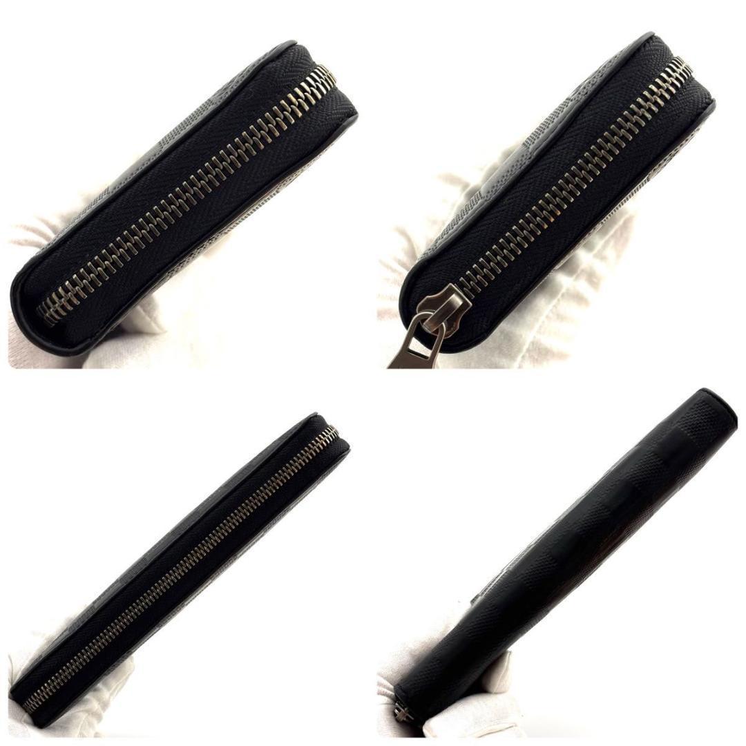 【最高級美品】ルイヴィトン ダミエ アンフィニ ジッピーウォレットヴェルティカル