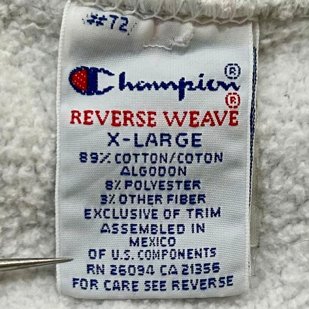 チャンピオン　スウェット/リバースウィーブ　90‘s　グレー(霜降り)　XL
