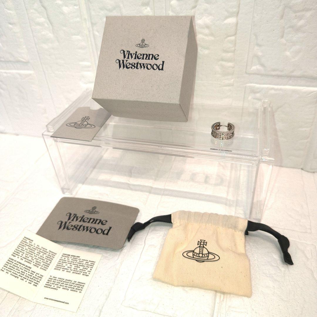 ✨美品 ヴィヴィアンウエストウッド 片耳用 シルバー ピアス メンズ 未使用級