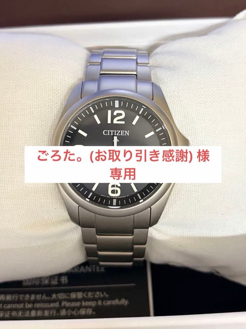 ⭐︎ ごろた。(お取り引き感謝) ⭐︎CITIZEN PROMASTER