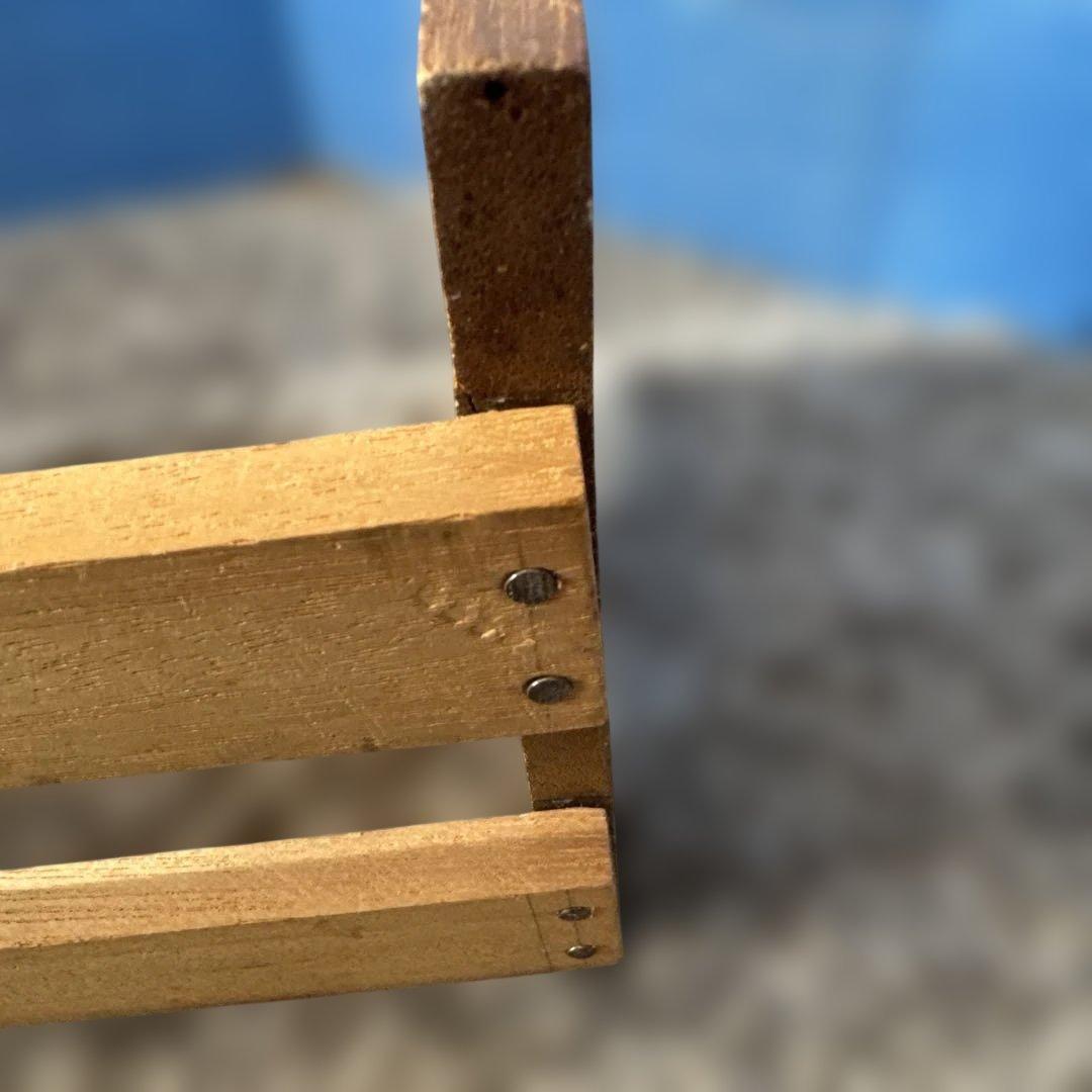 ハンドメイド木製ブックラック スライド