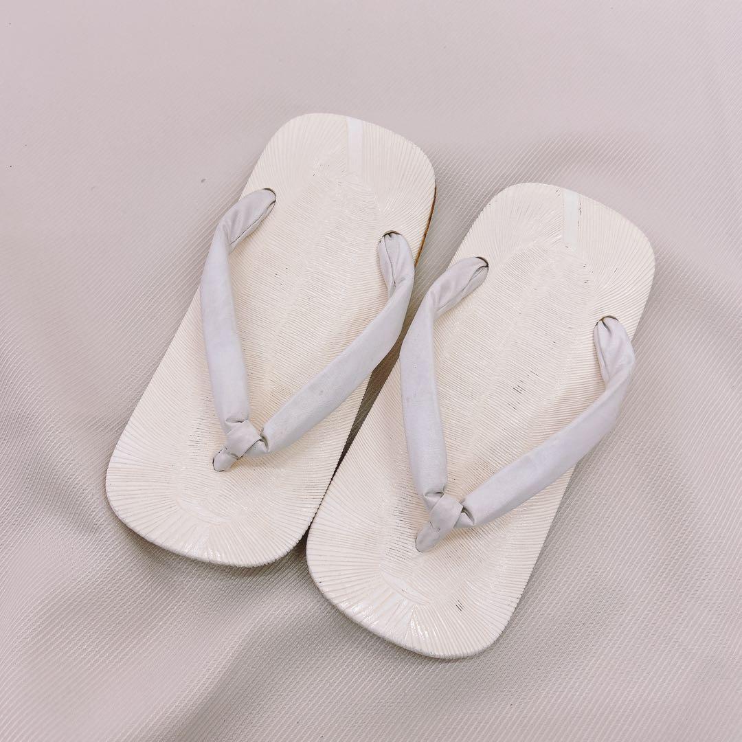 七五三5歳男の子　羽織袴セット　袴3種類付き　白