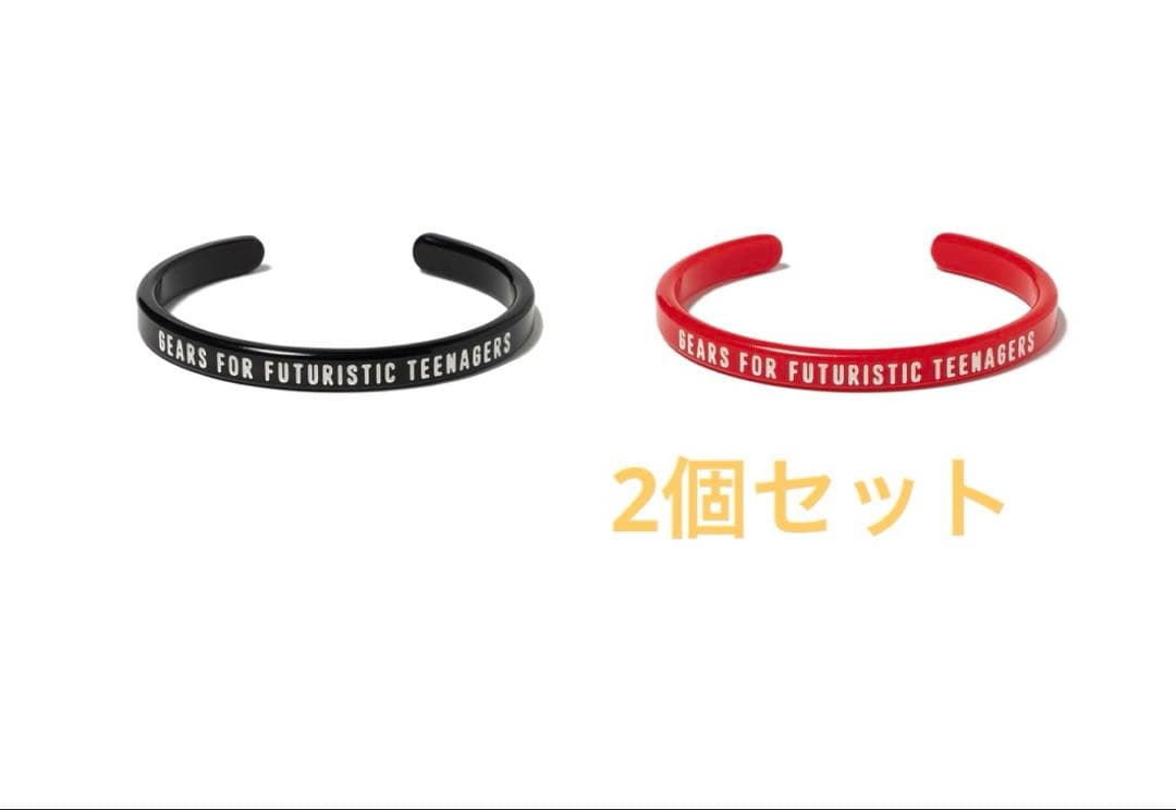 新品　ヒューマンメイド　ACRYLIC BANGLE バングル　ブレスレット