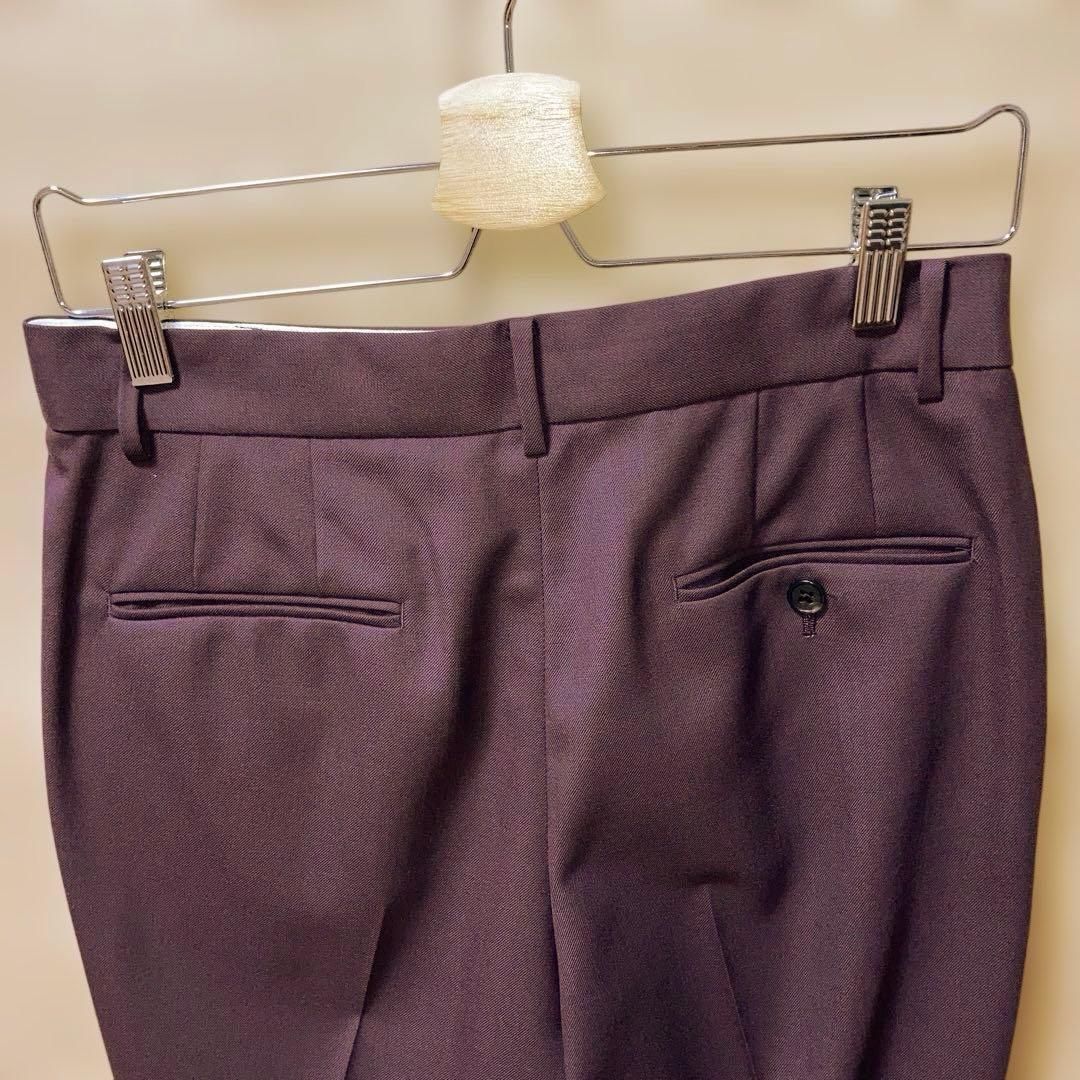 ポールスミス　パンツスーツ　ボルドー系