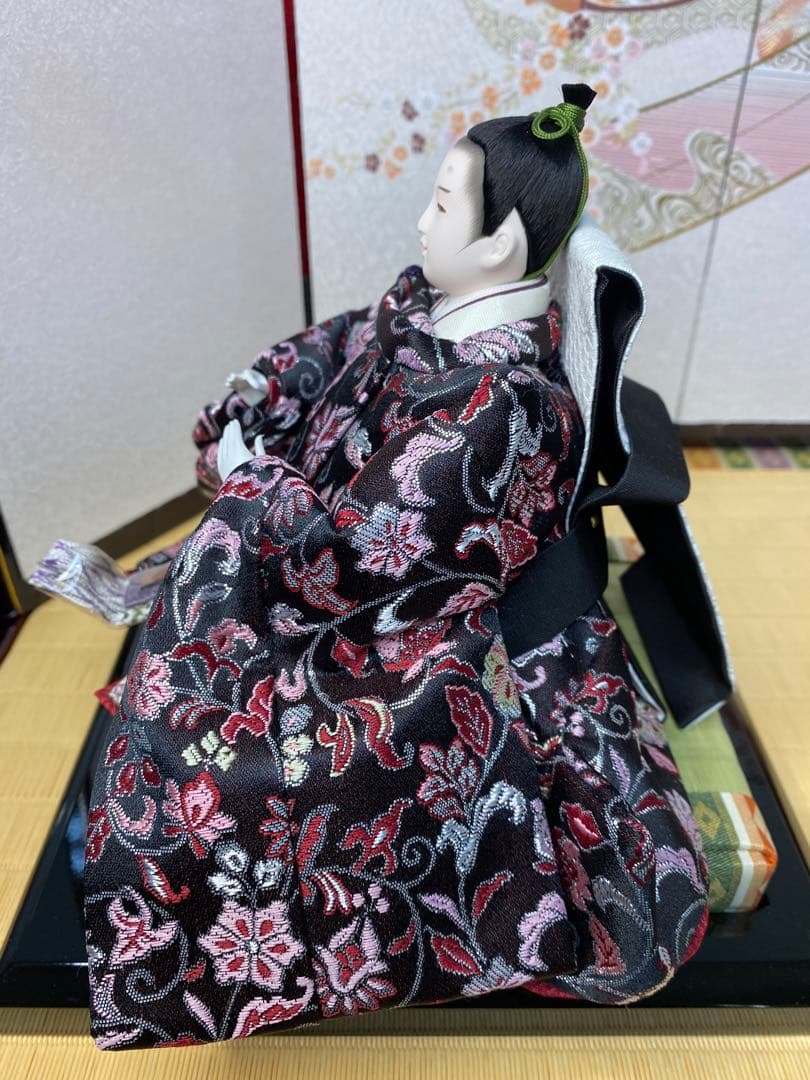 東京久月　雛人形　親王飾り収納セット・サイズ間口約６３×奥行約３９×高さ約５８㎝