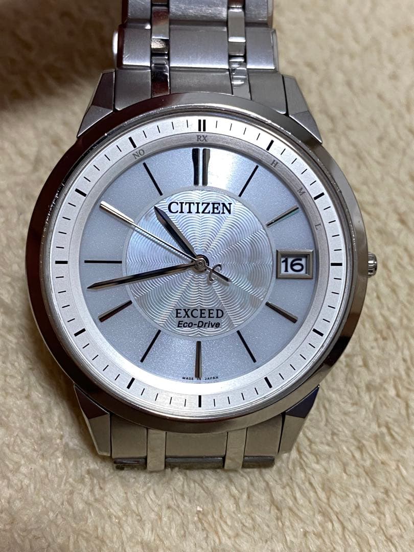 CITIZEN EXCEED Eco-Drive シルバー