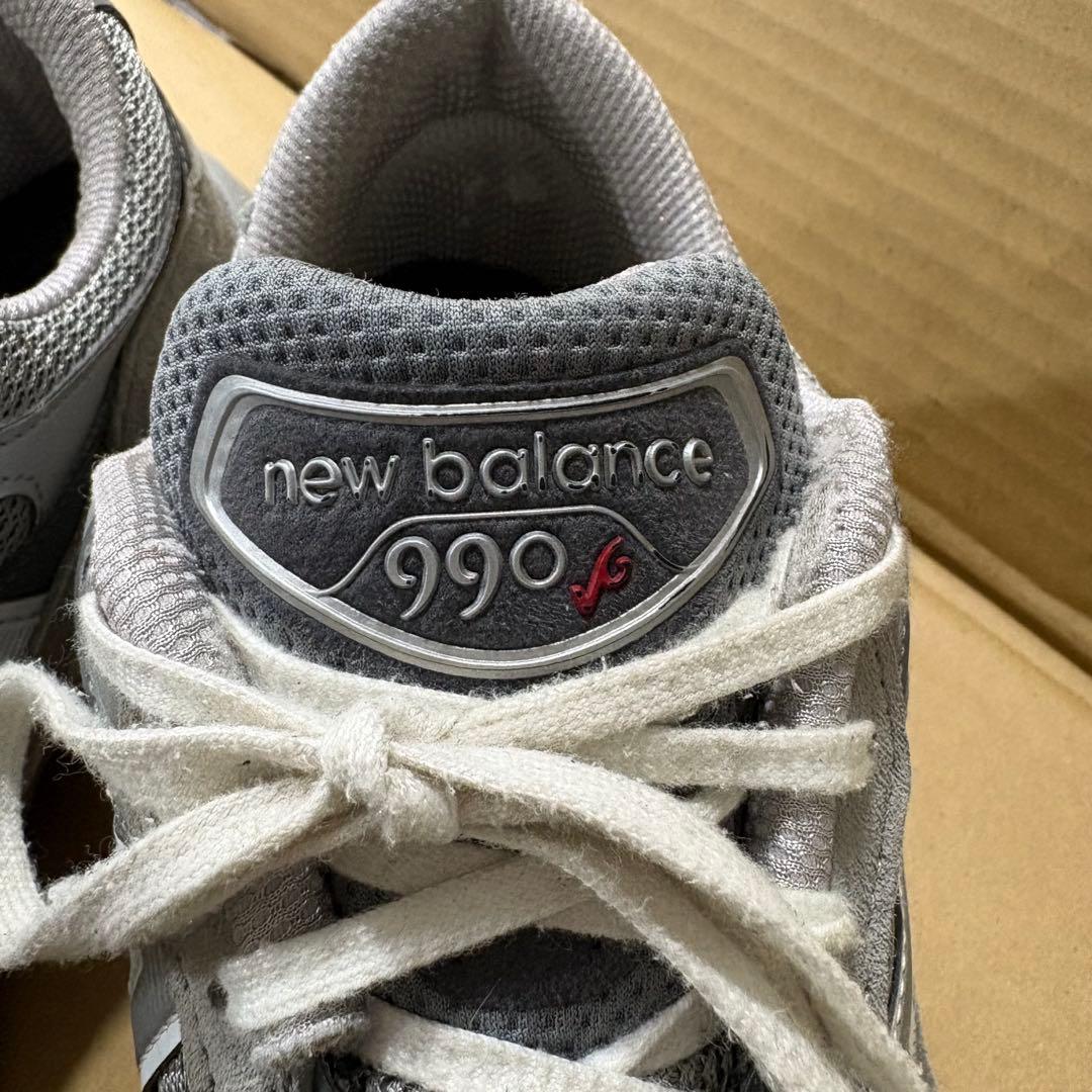 New balance US製ニューバランス990 V6グレー US 10 6E