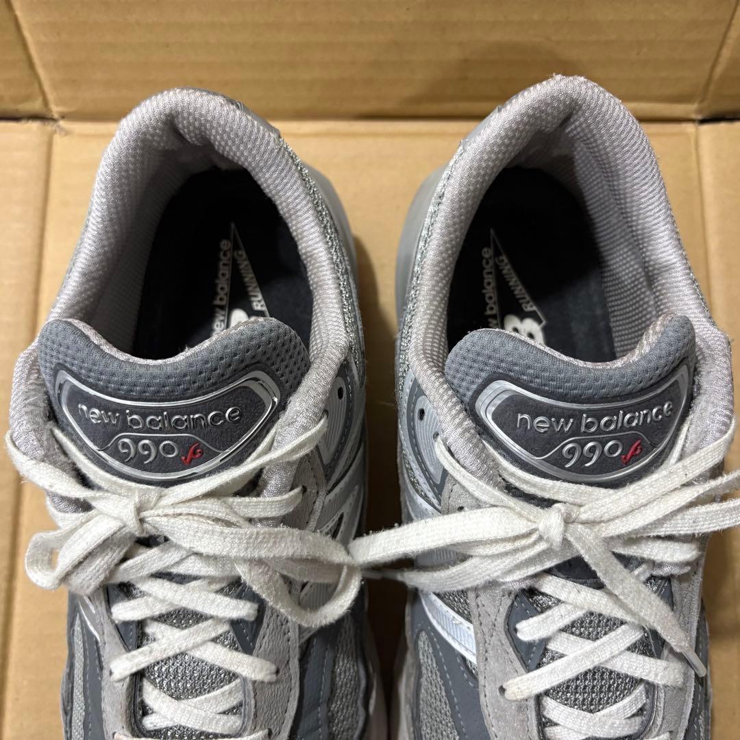 New balance US製ニューバランス990 V6グレー US 10 6E