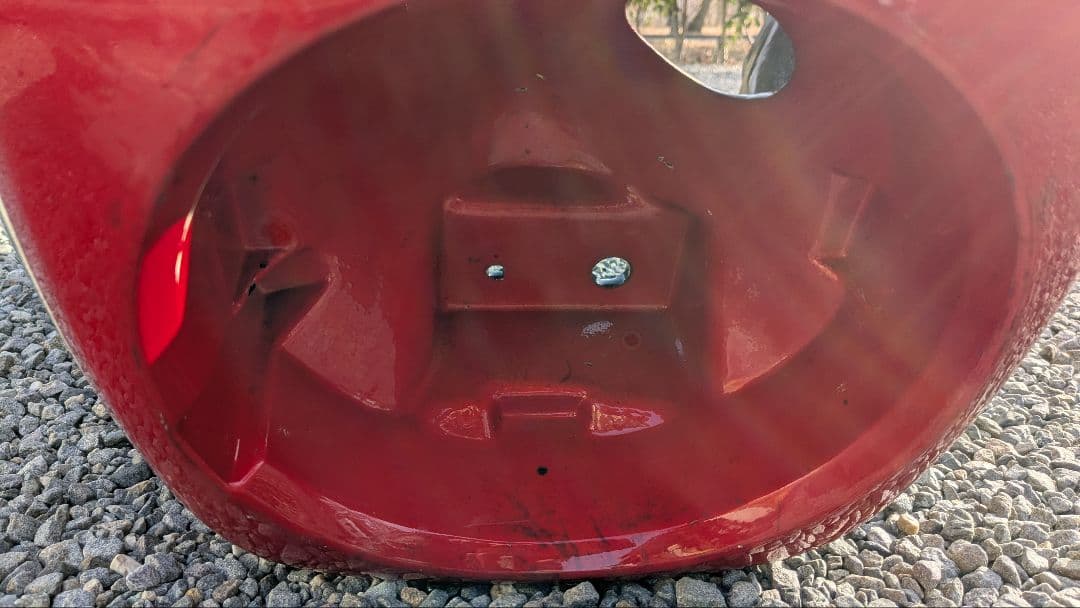 画像更新　HONDA CBX INTEGRA カウル 赤/白