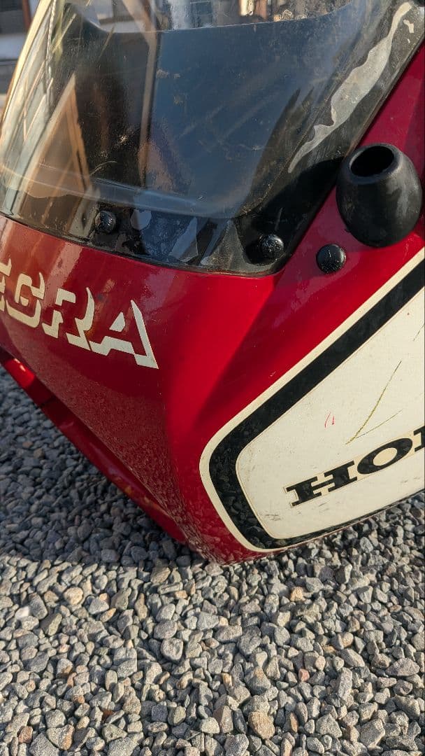 画像更新　HONDA CBX INTEGRA カウル 赤/白