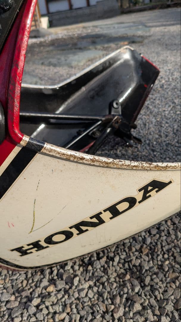 画像更新　HONDA CBX INTEGRA カウル 赤/白