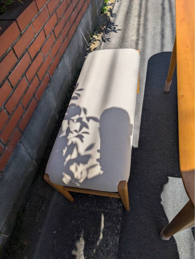 ＊東京都付近限定品＊変形型ダイニングテーブル4点セット　4人掛け