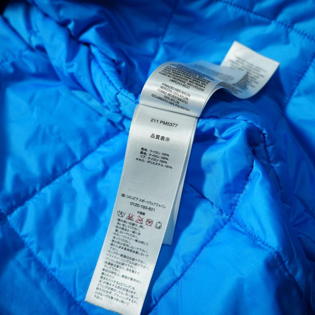 y2k Columbia パフボンバージャケット チェック柄 短丈 ブラック