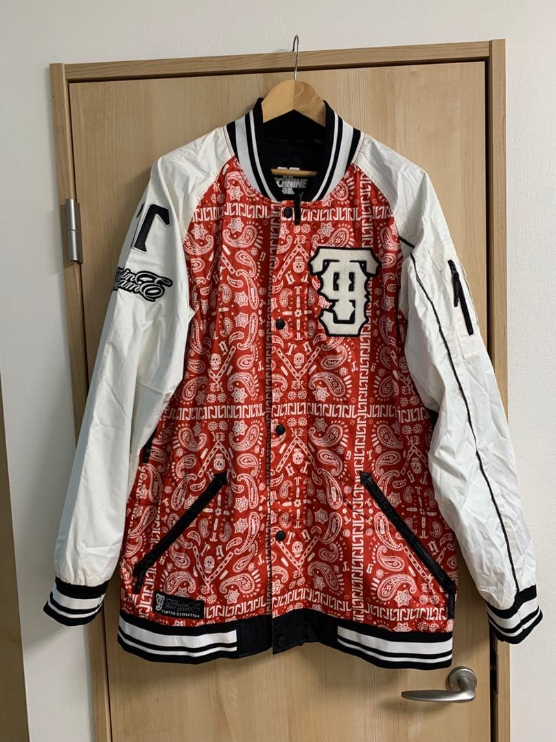 TECHNINE バンダナ柄 スタジャン スノーボードウェア XL