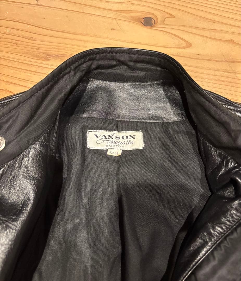vanson バンソン　シングル　ライダース　ヴィンテージ　70s schott