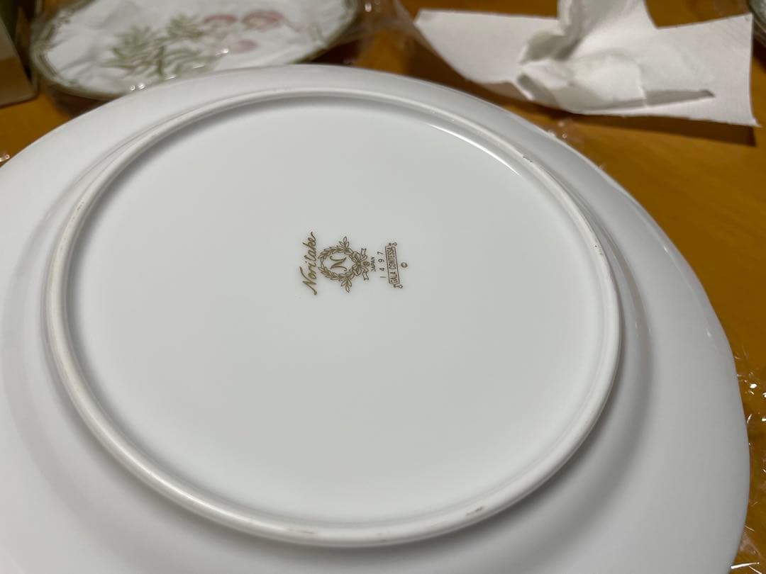 ノリタケ ガラコンテッサ サラダ皿 柄違い6枚