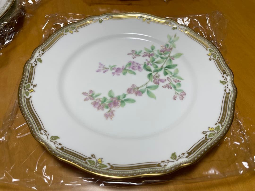 ノリタケ ガラコンテッサ サラダ皿 柄違い6枚