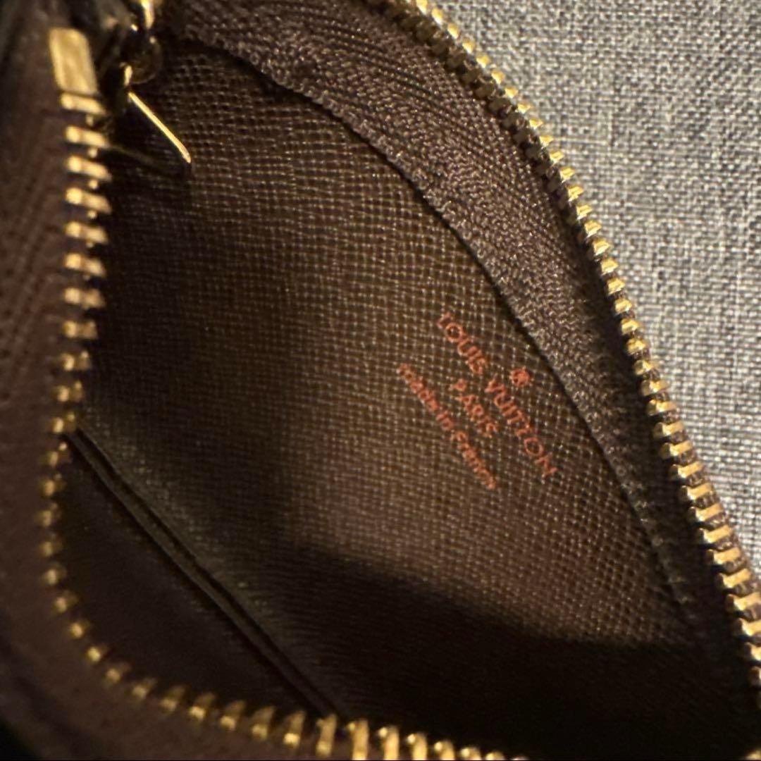 ⭐️早い者勝ち⭐️LOUIS VUITTONポシェットクレス ダミエ・エベヌ【中古】