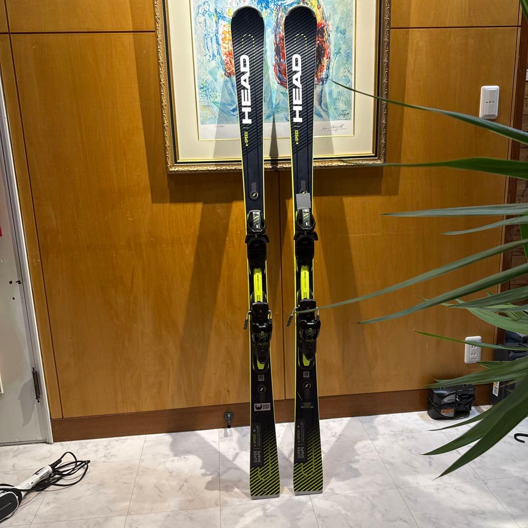 HEAD SUPER SHAPE i.SPEED スキー ビンディング付き