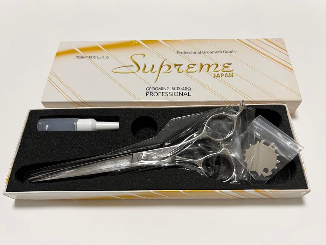 【新品】 supreme ストレートシザー 7インチ
