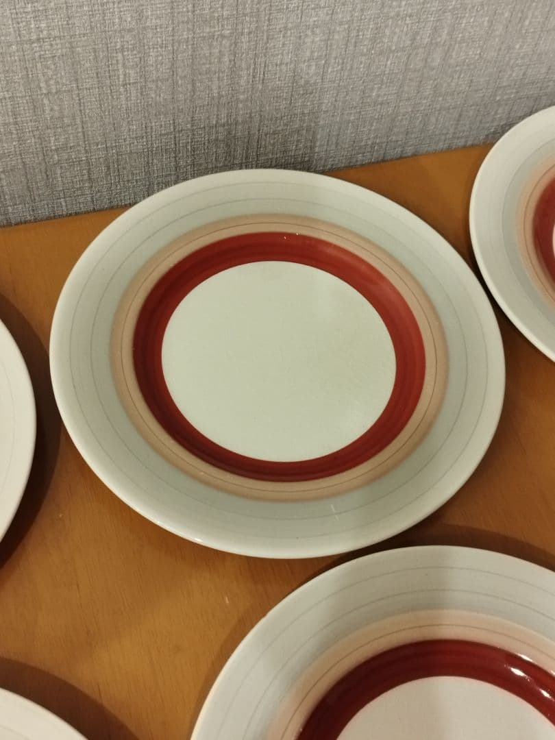 スージークーパー 6枚 プレート[20cm] ウェディングリング 手描き 英国製