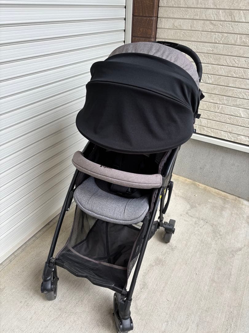 ベビーカー　ピジョン　ビングル　BB2 グレーおまけベビーカーバック