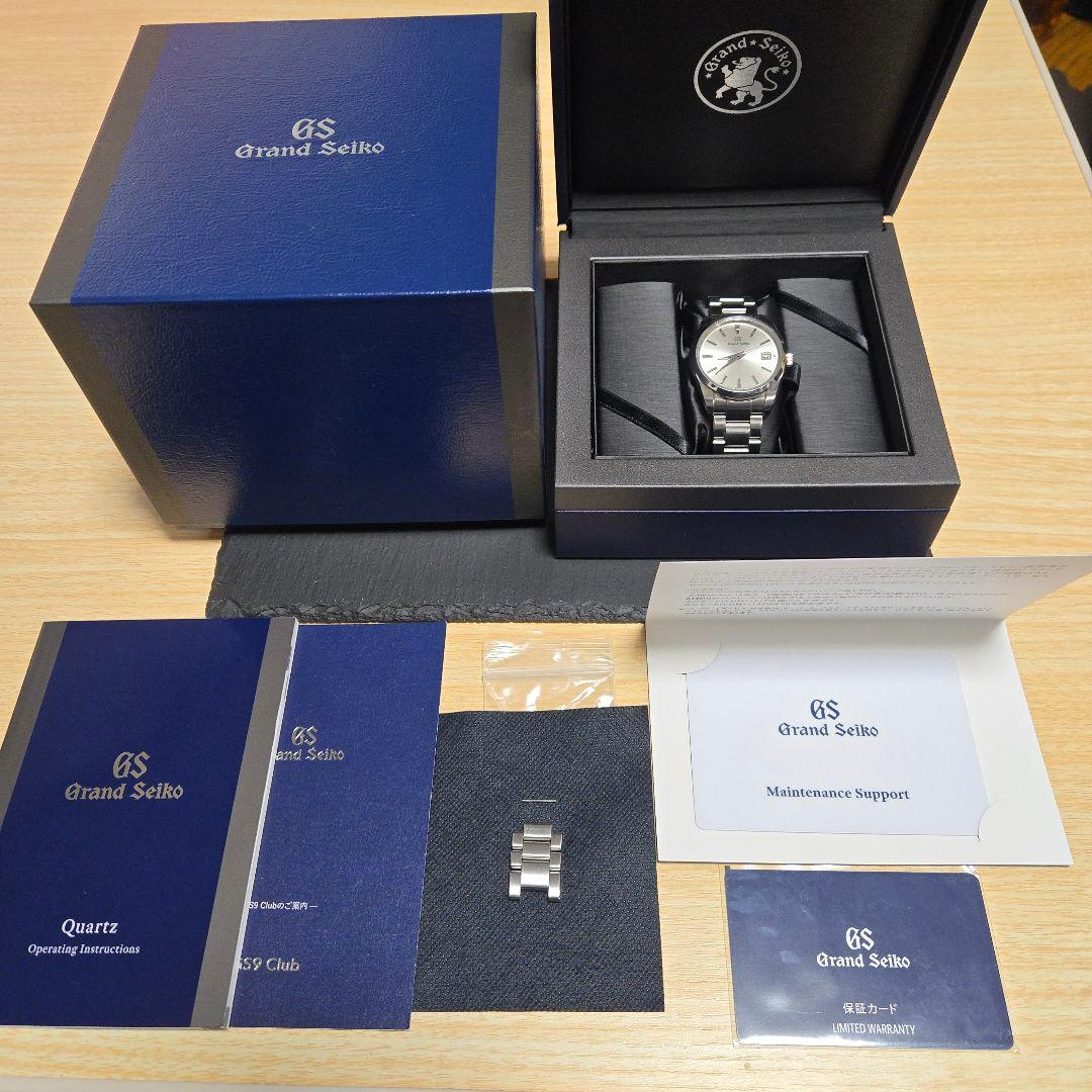 公太郎様用【美品】グランドセイコー 　SBGP009　メンテナンスサポートカード