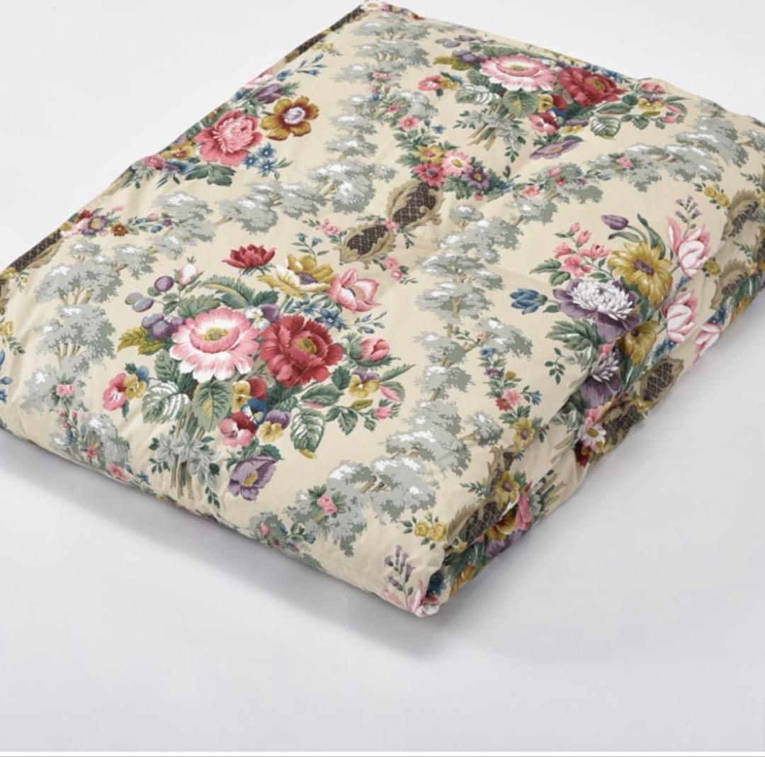 【新品未使用】西川 サンダーソン 羽毛肌掛けふとん [ホワイトダックダウン]