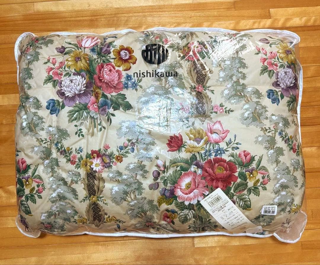 【新品未使用】西川 サンダーソン 羽毛肌掛けふとん [ホワイトダックダウン]