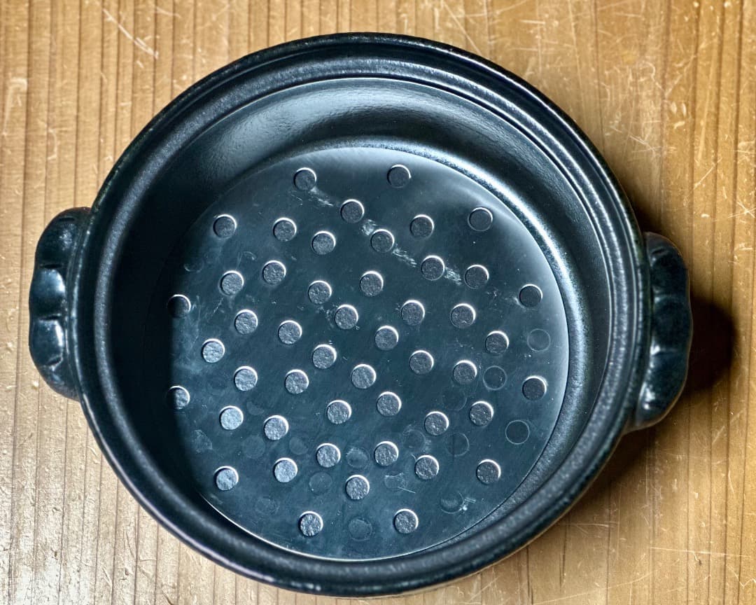 値下げ　新品　工房ゆずりは　６号土鍋　直火IHOK　花友禅　一人用　萬古焼