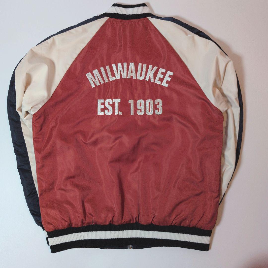 【希少・極美品】Harley-Davidson リバーシブル スカジャン 刺繍