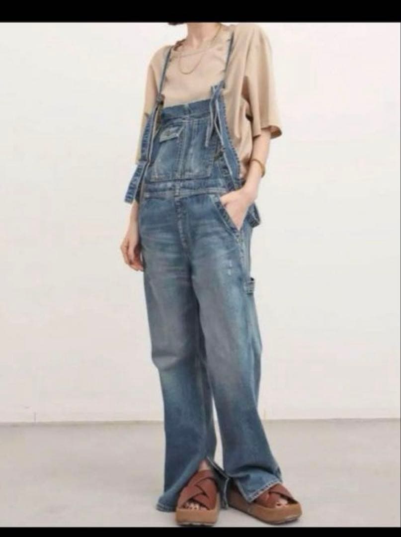 アパルトモン　デニム　オーバーオール オールインワン