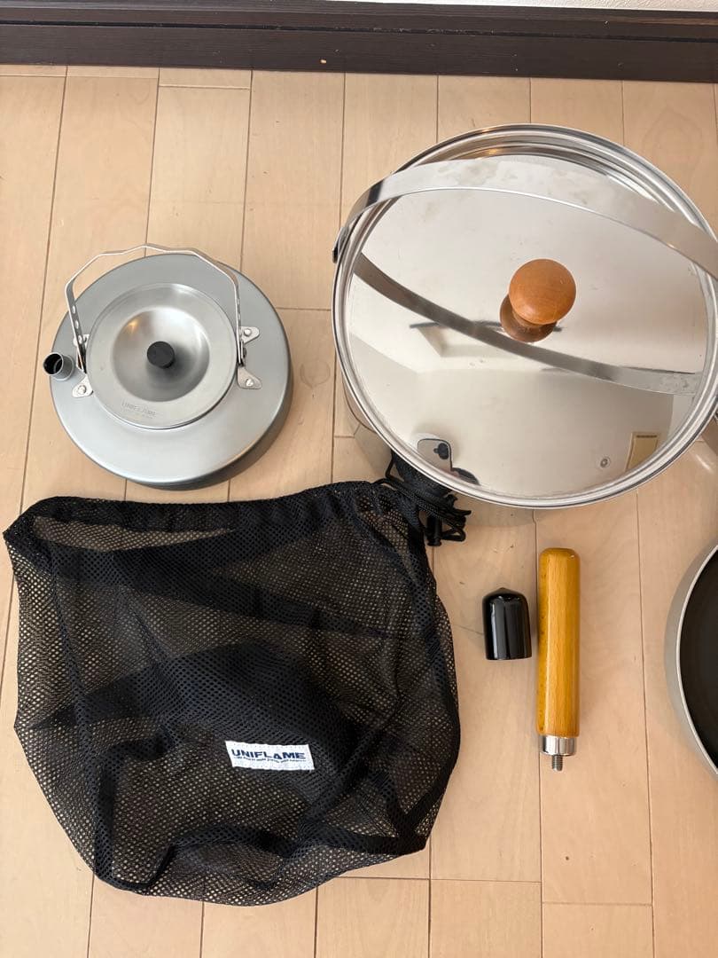 UNIFLAME fan5 DX ユニフレーム ➕山ケトル900