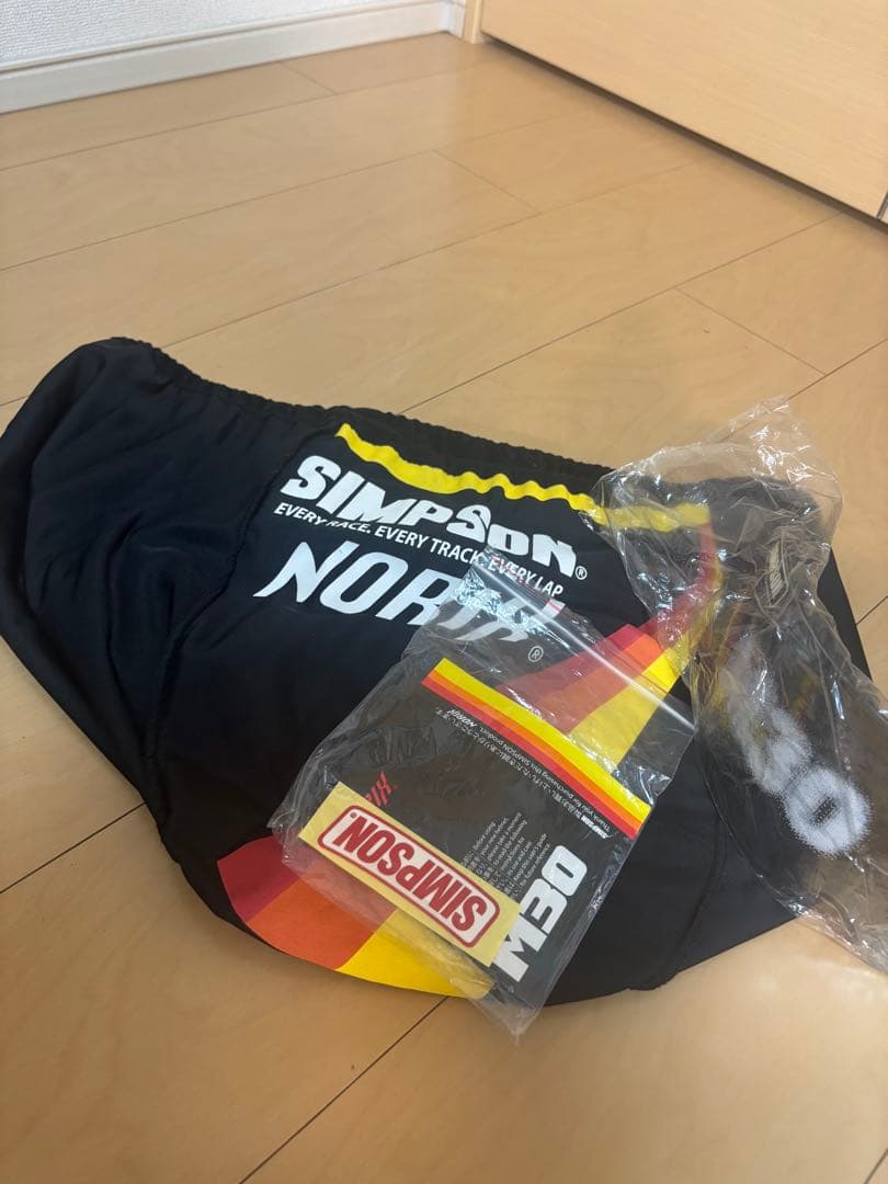 SIMPSON M30 58cm ミラーシールド　シンプソン　ヘルメット