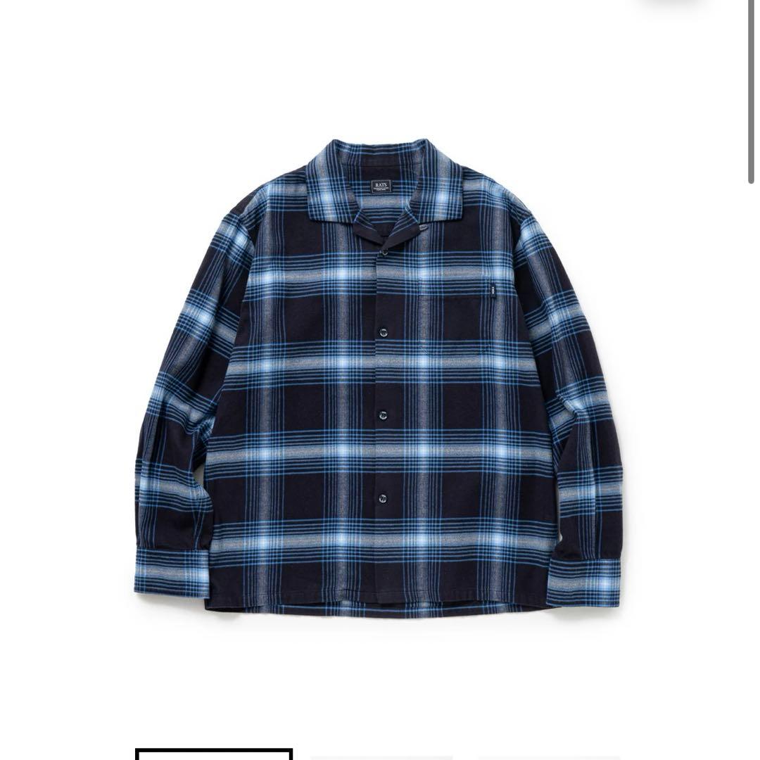 Rats ラッツ　COTTON RAYON CHECK SHIRT シャツ