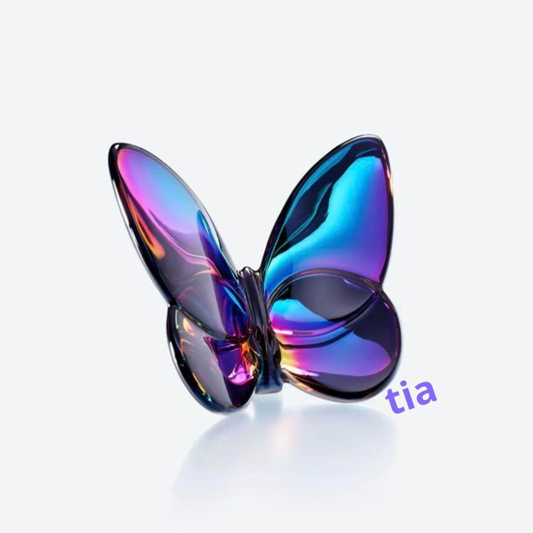 バカラ ラッキー バタフライ スカラベブルー