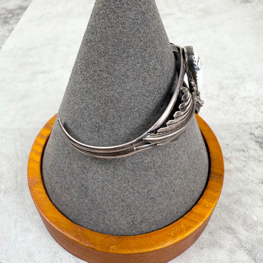 Indian Jewelry ホワイト カラーストーンバングル