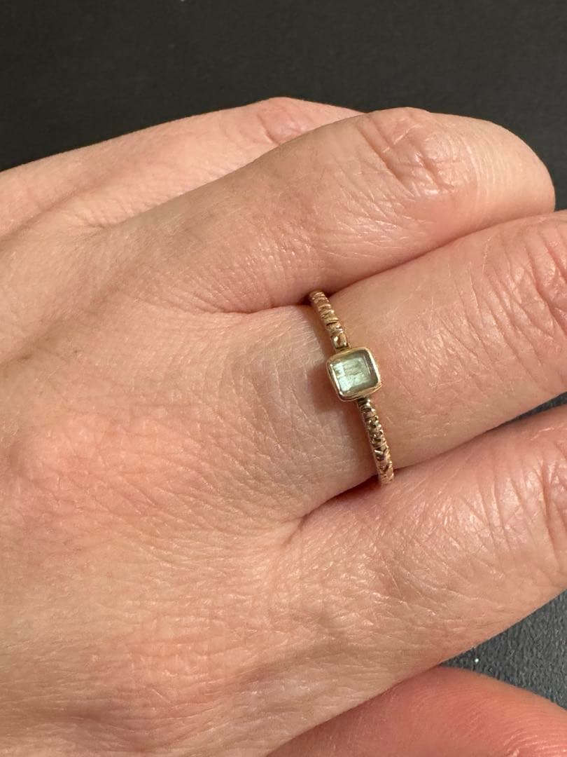 ノジェス　NOJESS K5 ラブラドライトリング 13号 美品