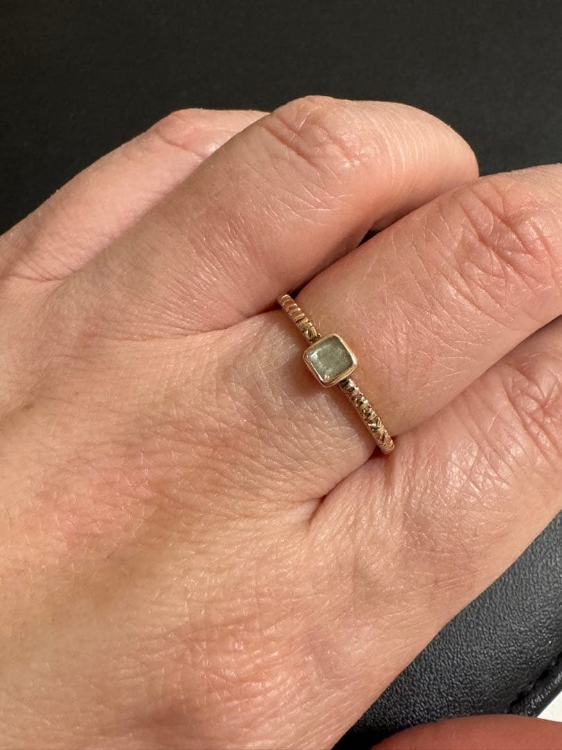 ノジェス　NOJESS K5 ラブラドライトリング 13号 美品