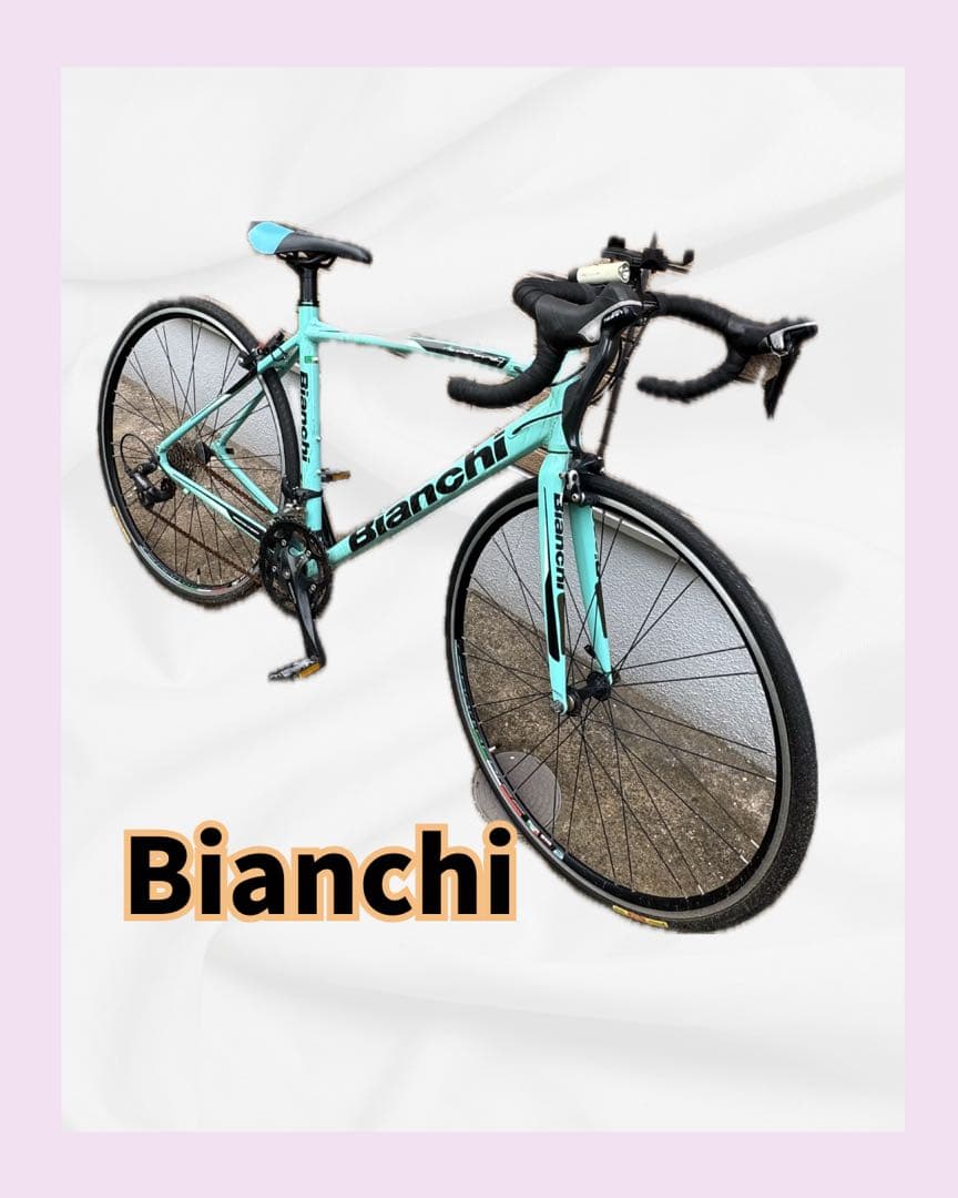 【8/8までお値引】Bianchi VIA NIRONE 7 チェレステカラー