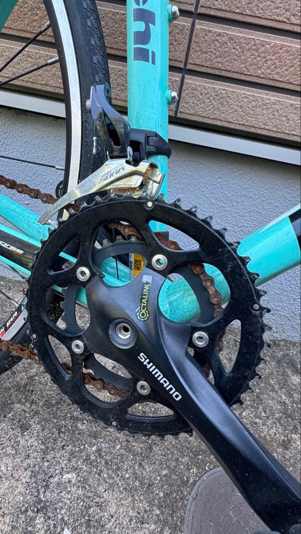 【8/8までお値引】Bianchi VIA NIRONE 7 チェレステカラー