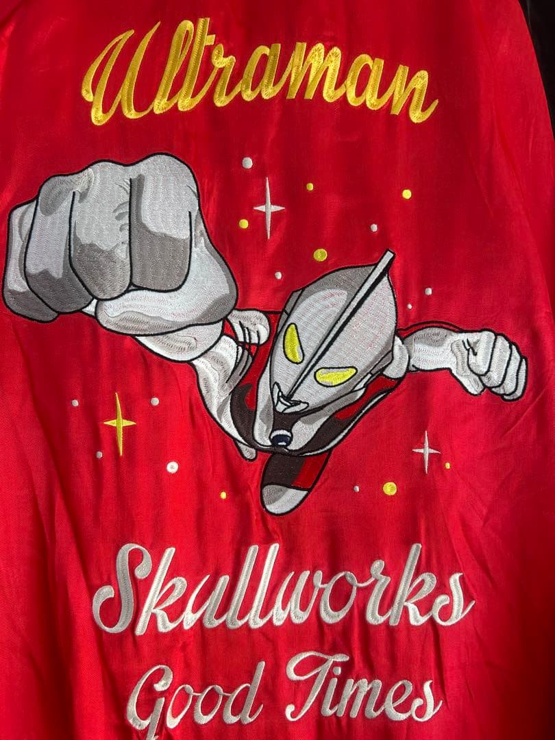 別珍　バルタン星人　ダダ　ゴモラ　スカジャン　ウルトラマンシリーズ　サイズXXL