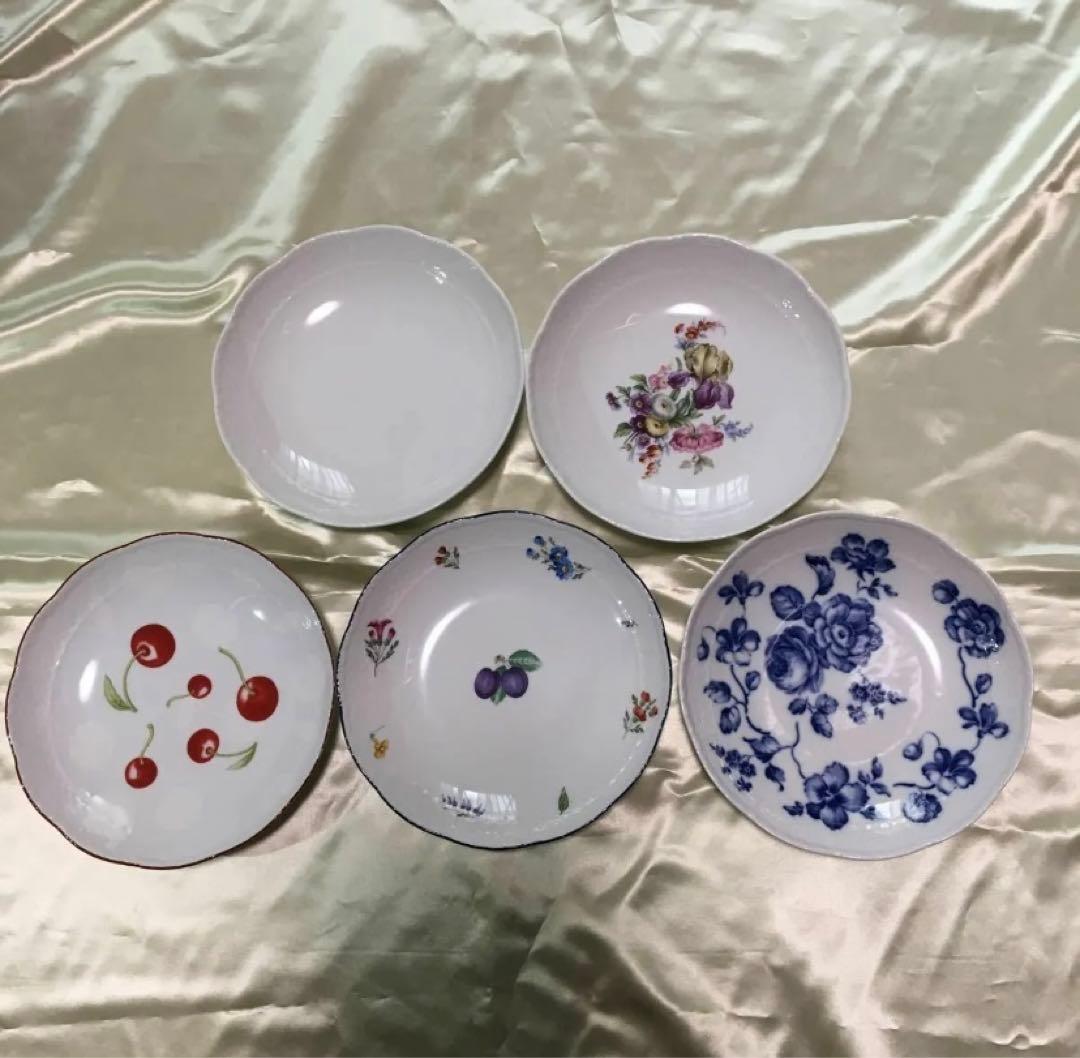 リチャードジノリ ディッシュラウンド　L   5柄セット