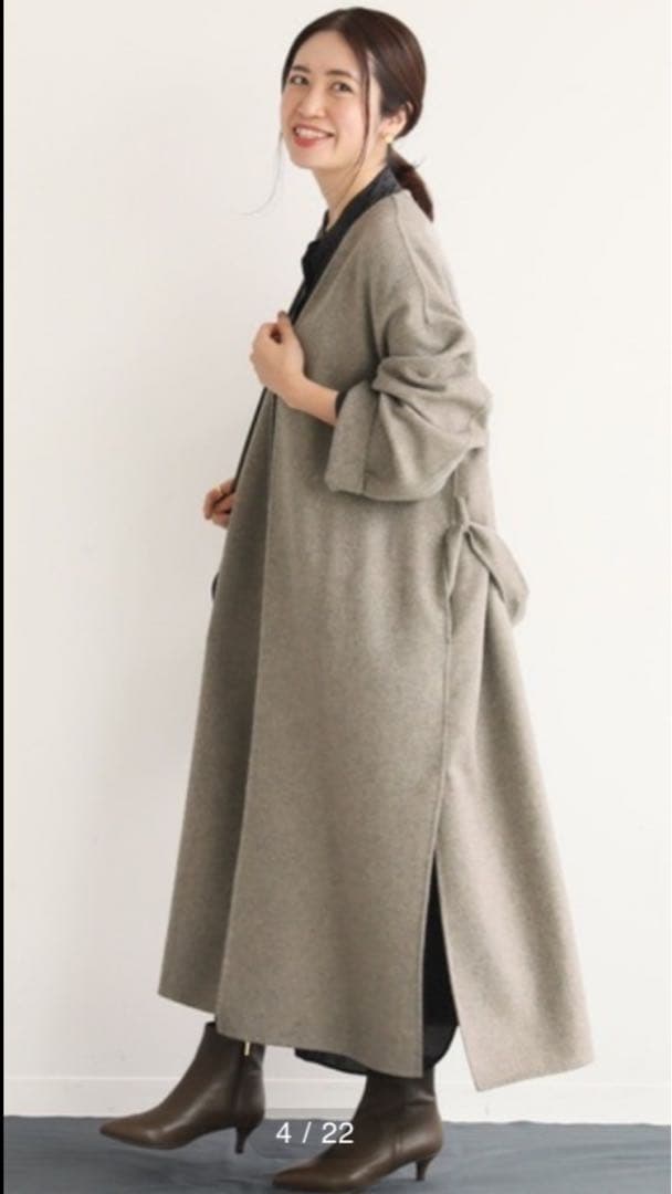 IENA MANTECOダブルフェイスコート