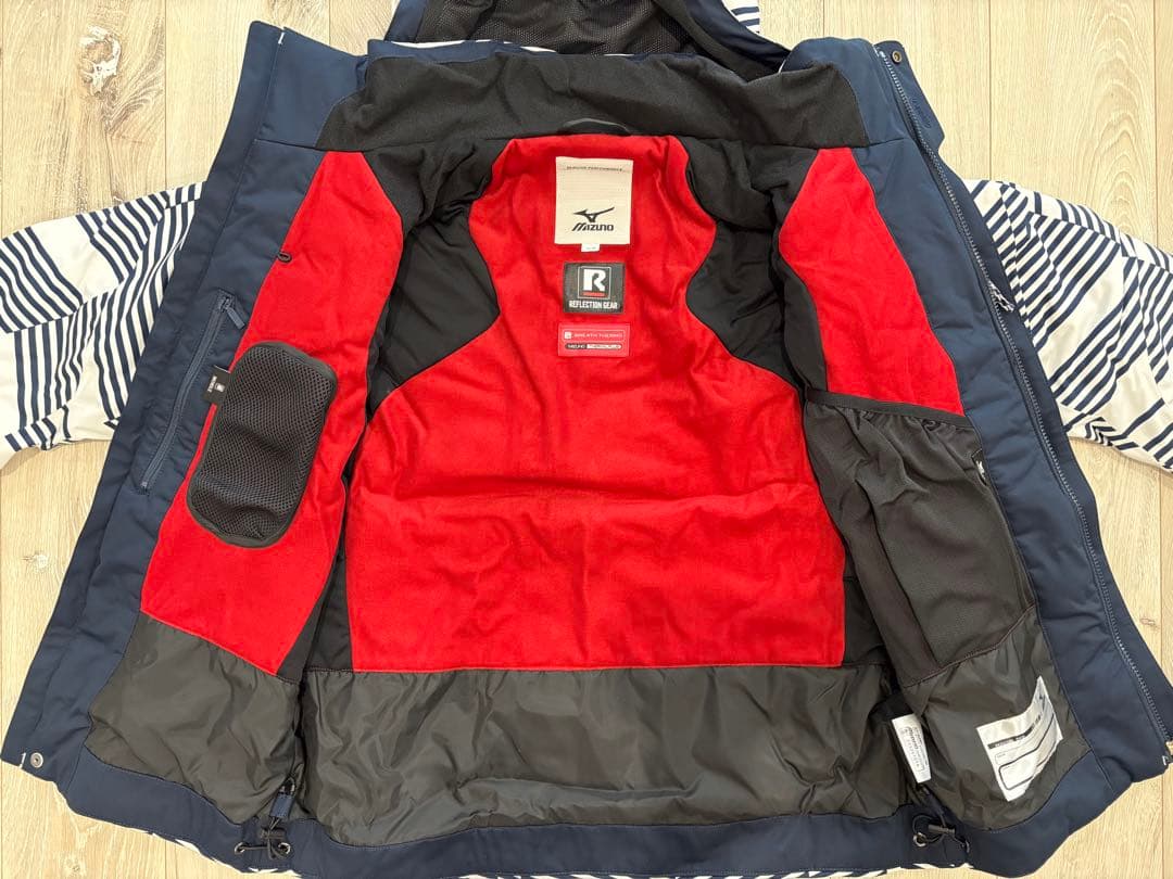 【新品タグ付き】Mizuno スキーウェア 上下セット M (セミオーダー品)