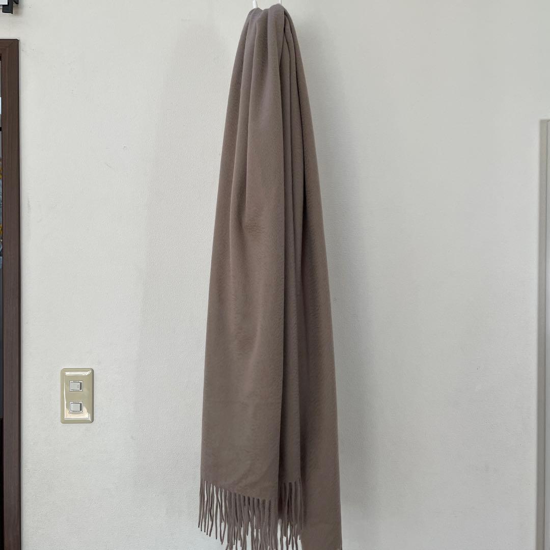 美品ジャーナルスタンダード　オリジナルカシミヤ100%大判ストール